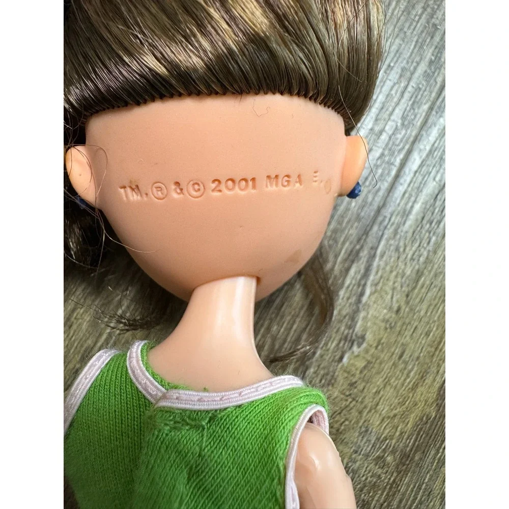 Bratz Play Sportz Basketball Yasmin Doll 2001‎ MGA Green Athletic Outfit 10 inch